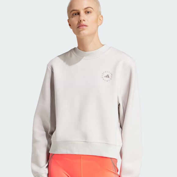 The Adidas by Stella McCartney ASMC women's sweatshirt  grey XL - Picture 6 of 8